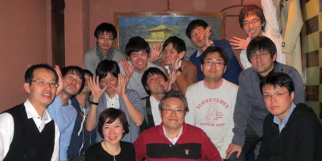 Member photo at Mar. 23, 2014 (lab farewell)
