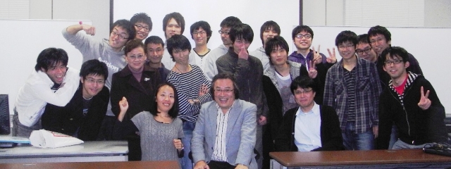 Member photo at Dec. 4, 2010 (lab seminar)